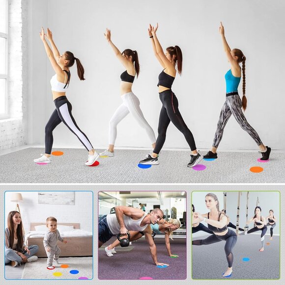 Velcro Carpet Circles for Kindergarten Class 48 Piece Set Teachers School - Picture 3 of 5